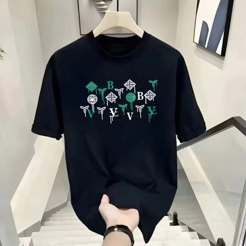 2026 Spring/Summer Short-sleeved T-shirt High-end Pure Cotton Casual Handsome Fashion Versatile Men and women Fashion y Tee 260529 - view 3