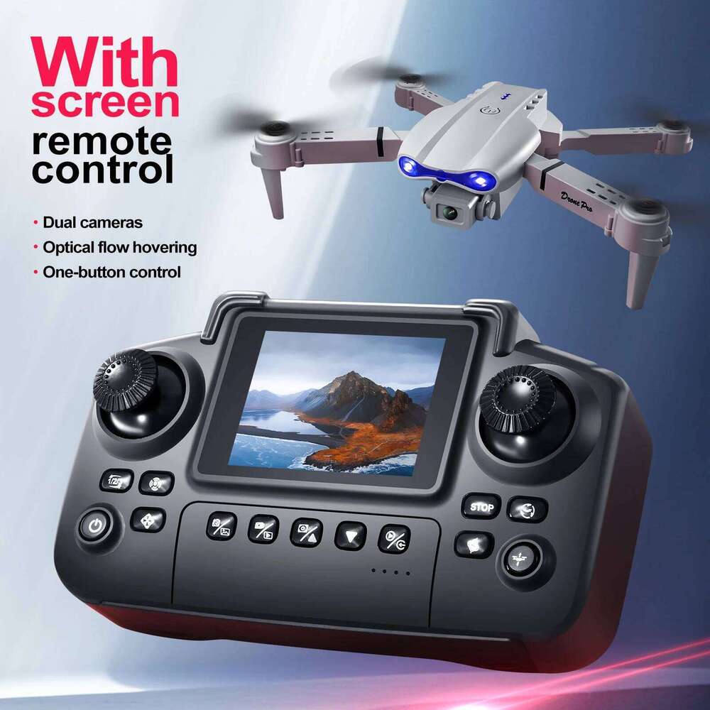 2025 New E88 E99 Upgraded Drone With Screen 4K HD Aerial Photography Dual-Camera Dron Foldable Quadcopter RC Toy For Kid Gift - view 3