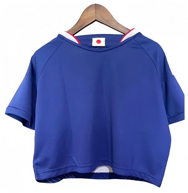 Cheap Japan women soccer jersey 2026 world cup patch Cheer Jersey Short High quality breathable home blue away white football shirts custom name and n
