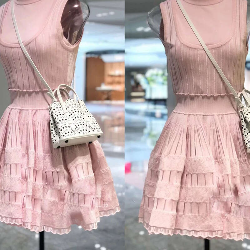 High End Wave Hollow Carved Cowhide Basket Bag Genuine Leather Women Shoulder Crossbody Small Tote Bag SENYY