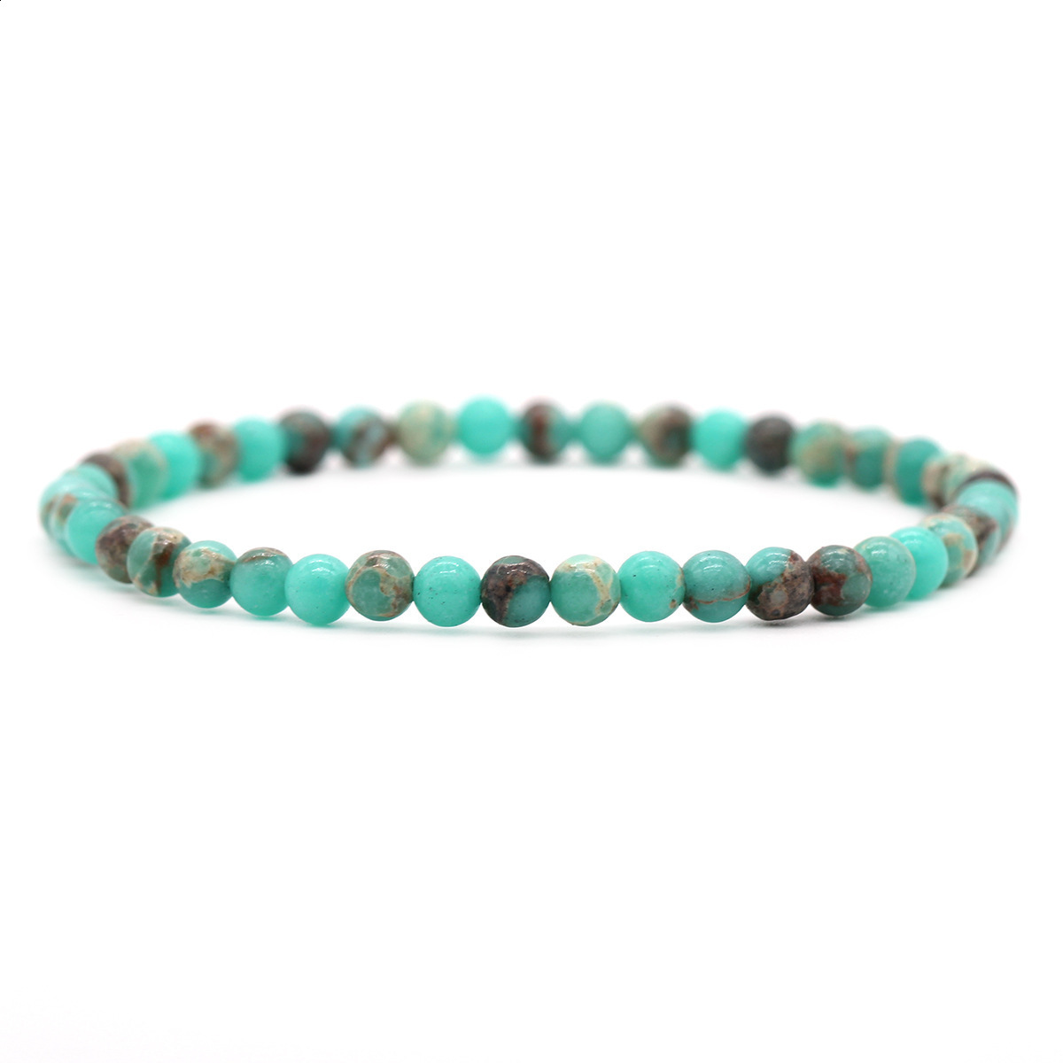 accessory 4MM weathered agate tiger eye stone and volcanic beaded bracelet with a unique fresh style 241010