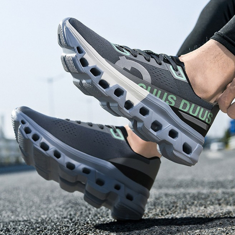 Fashion Mens Chunky Sole Fashion Gifts Running Shoes Shock Absorbing Design For All Day Comfort - view 3