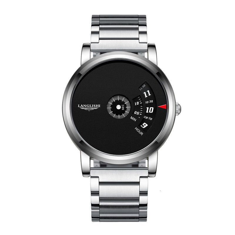 LLS 2026 Luxury Men's Stainless Steel Quartz Watch Designer Wristwatch Ultra Thin Large Dial Waterproof Luminous Fashion Casual Timepiece