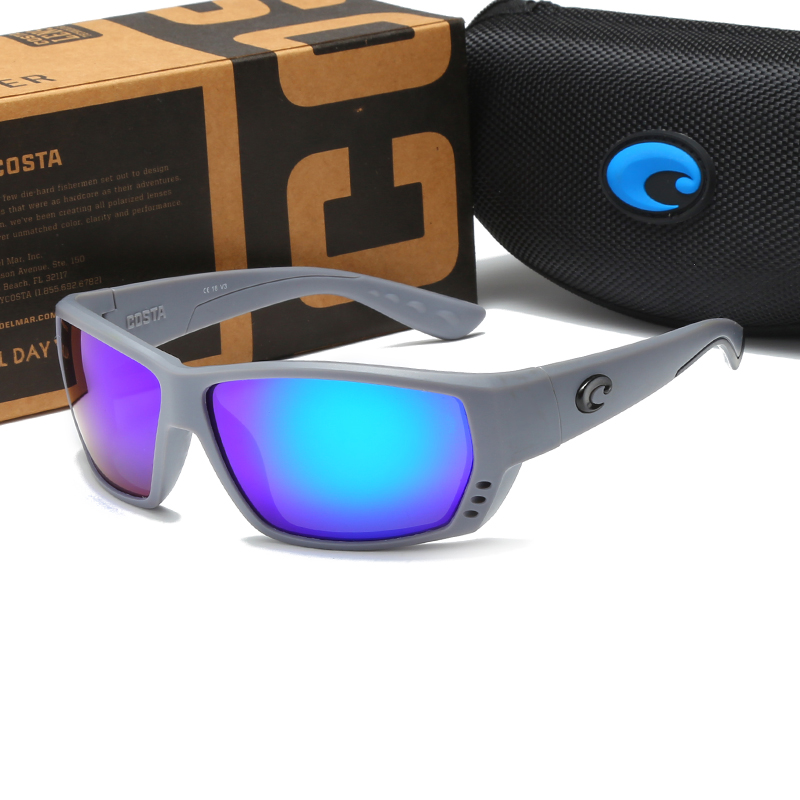 Costa Sunglasses Polarized Sunglasses Men Fishing Boating UV400 Protection Outdoor Sports Driving Shades