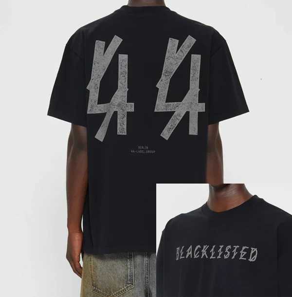 2026 New Summer 44 Label Group Cotton Hip Hop T-Shirt Unisex Streetwear Short Sleeve Round Neck Print Casual Breathable Fashion H260528 - view 4