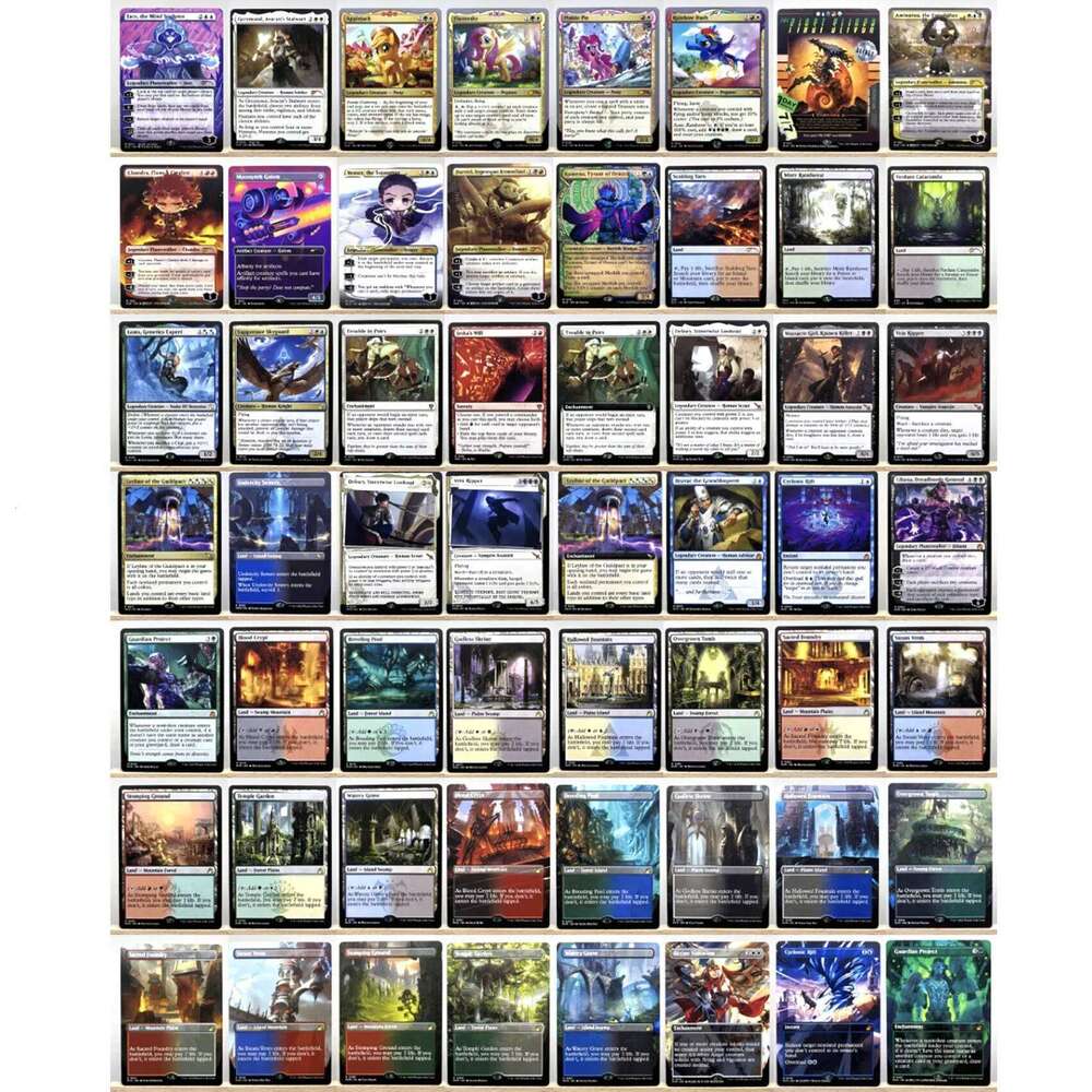 RVR HOLO3-02 TCG Cards for Home Play magical Proxy shock land RVRCrypt the Pool Godless Shrine Hallowed Fountain gather W260529 - view 3