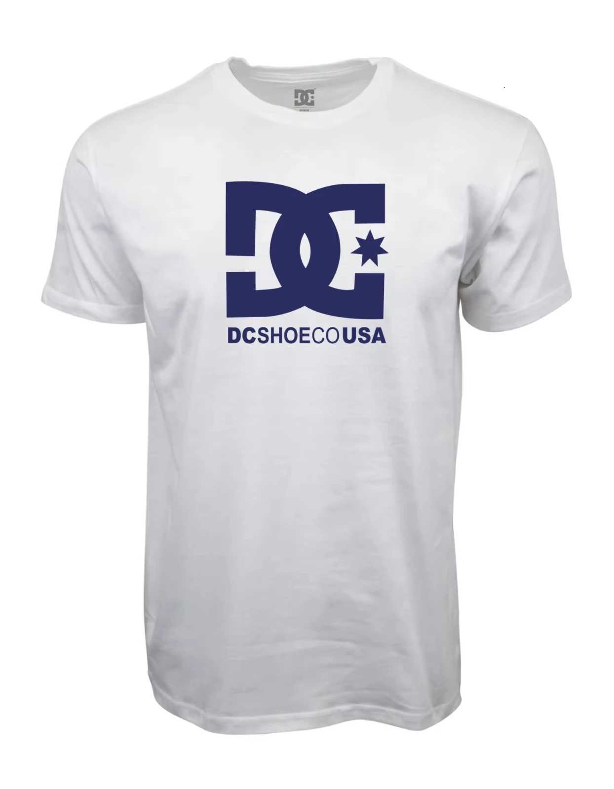 2026 Summer T Shirt Top Cotton Fashion DC Shoes American Pattern T-shirt Printed Pure Cotton More Color Choices Widening H260528