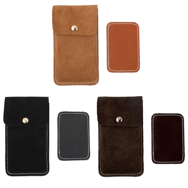 Leather Watch Box Bracelet Storage Bag Portable Travel Jewelry Leather Pouch Watch Pouch Bag Case for Men and Women 251110