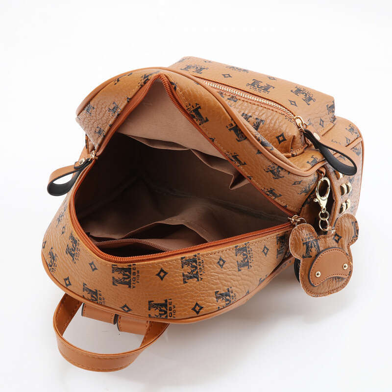 Designer Bag High-End Women 2025 New Fashion Mommy Little Girl School Bag Travel Backpack For Girls