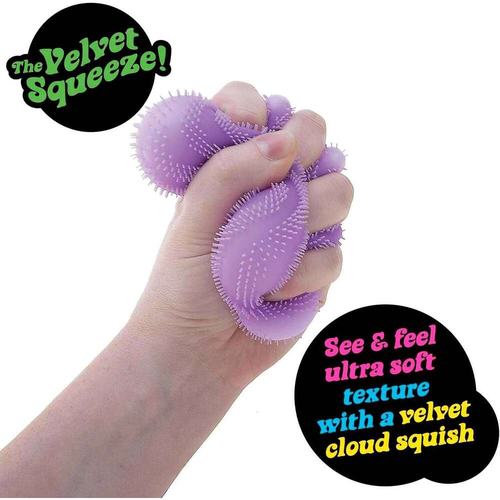 Schylling NeeDoh Wonder Waves Fuzz Ball, Tactile Squeeze Stress Reliever for Kids & Adults 26L0530 - view 4
