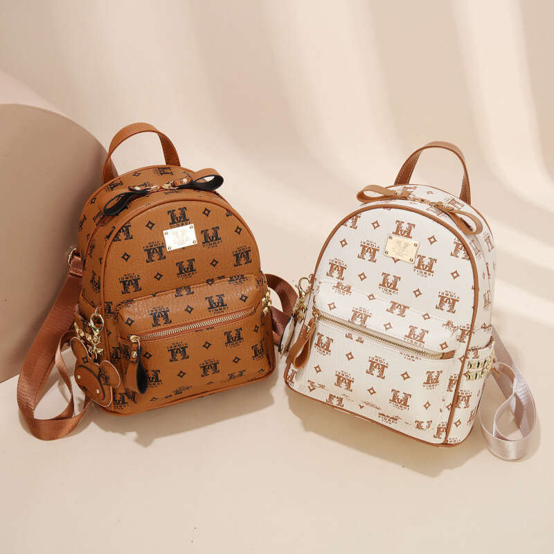 Designer Bag High-End Women 2025 New Fashion Mommy Little Girl School Bag Travel Backpack For Girls