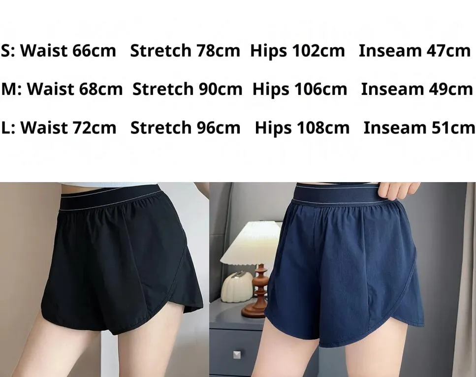 Designer Women Yoga Shorts Fitness Elastic Short Pants With Pocket Girls Summer Running Built Ins Short Pants Breathable Tank Tops T Shirts Exercise C