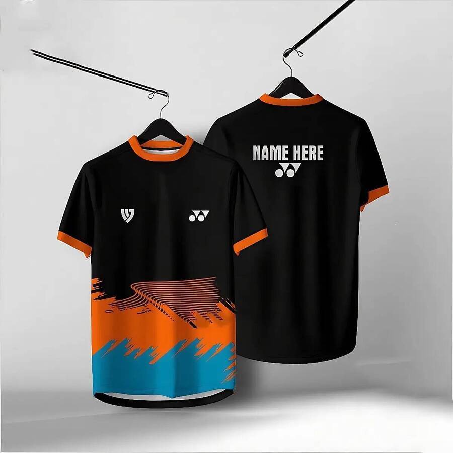 Clothing, Badminton Uniform, Unisex, Limited Edition, Comfortable Breathable, Suitable for Indoor and Outdoor Sports, Free Jersey Customization