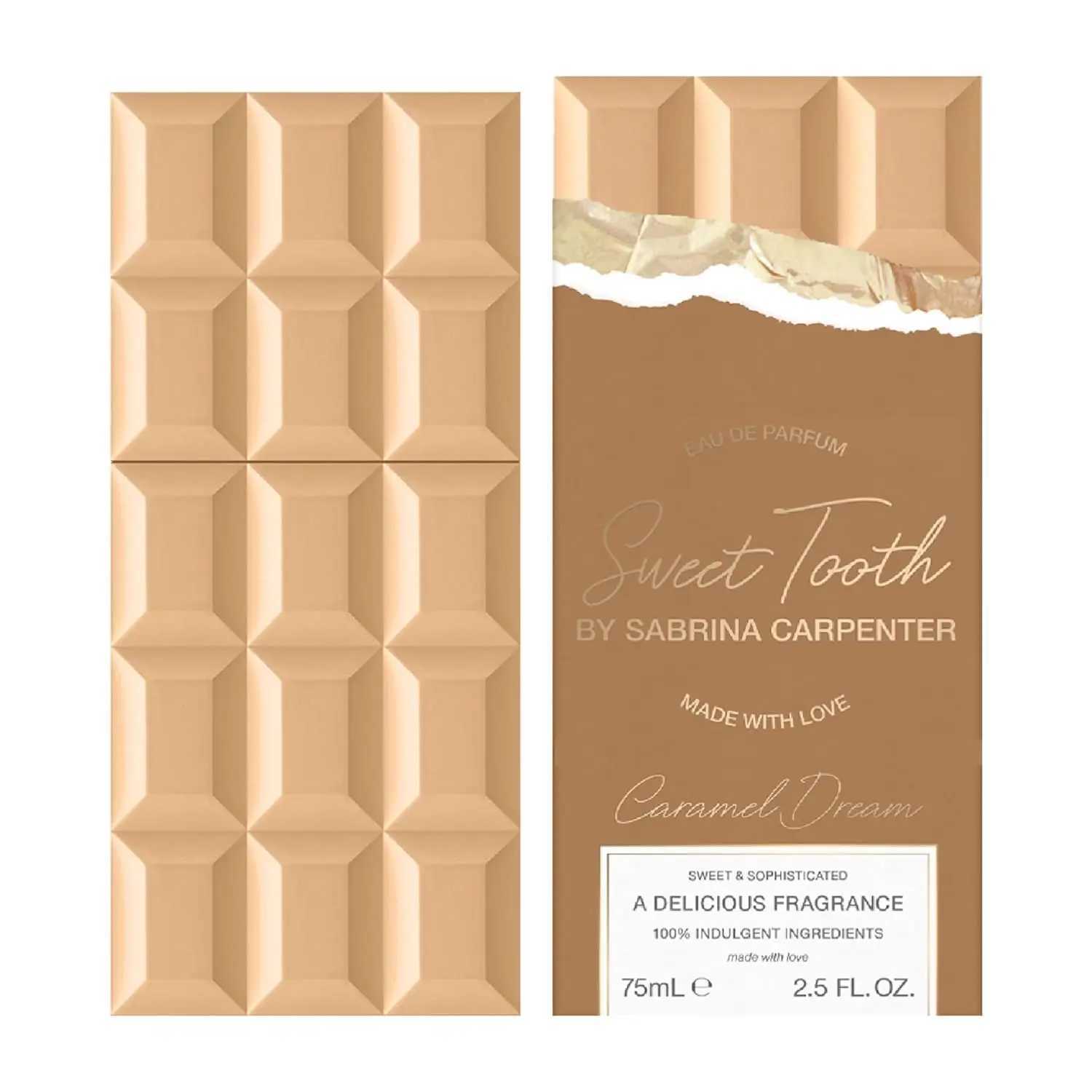 Sabrina Carpenter Sweet Tooth 75ml EDP Perfume Cozy Vanilla Marshmallow Chocolate Scent Cute Gourmand Fragrance Gift For Her New Z260530