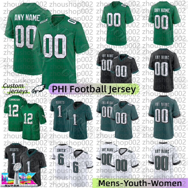 Philadelphiacity eagleses jersey eaglesjersey Jalen Hurts Barkley Bigsby Baun Johnson Smith Brown Carter Jurgens Elliott Blankenship Mitchell Football