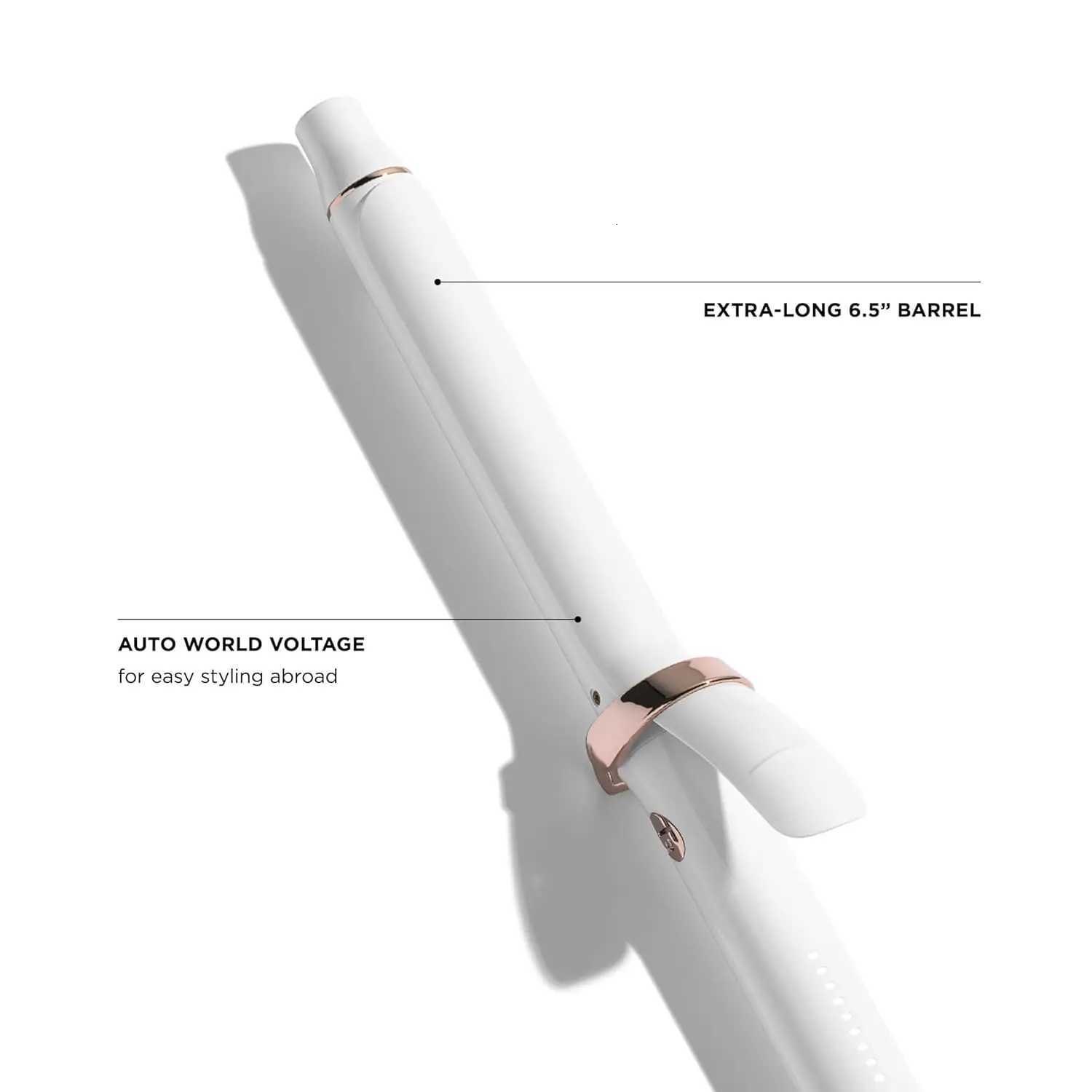 1 to 15 Ceramic Curling Iron with 9 Heat Settings for Fast Styling on All Hair TypesT260530