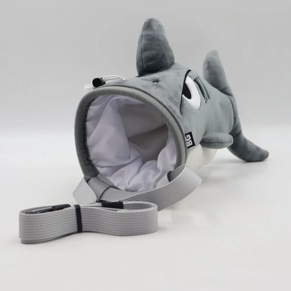 Cute Sloth/Shark Magnesium Powder Bag Stuffed Animal Flannel Rock Climbing Bag Climbing Gear Chalk Bag Outdoor Sports 260529