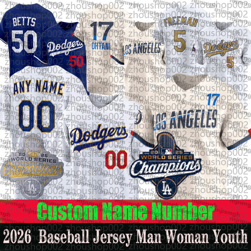 17 Shohei Ohtani Jersey la dodgers Jersey 5 Freddie Freemann Jersey 18 Yoshinobu Yamamoto Jersey 50 Mookie Bettss shirt Blake Snell Baseball Jerseys