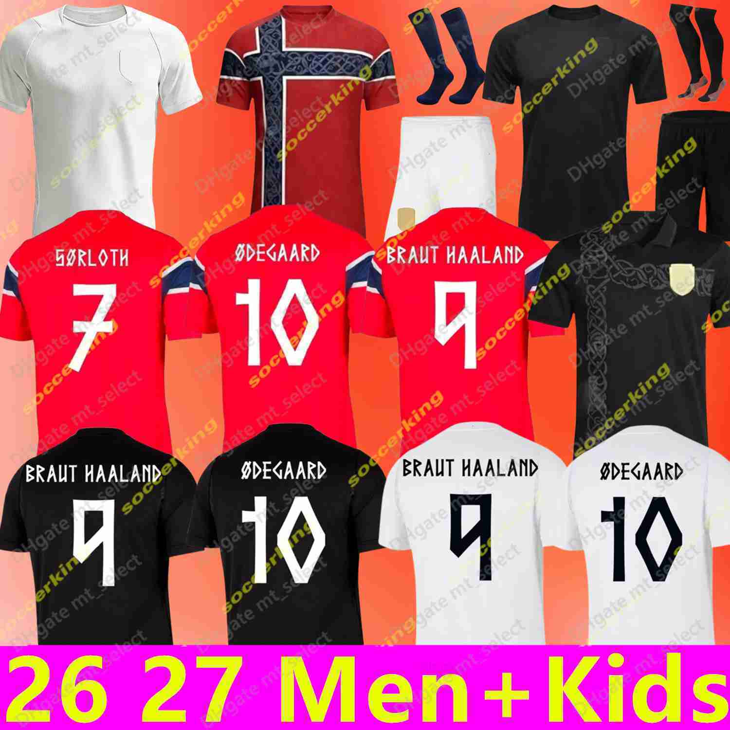 Norway Jersey 2026 World Cup HAALAND Soccer Jerseys SORLOTH NUSA AASGAARD HORN MYHRE DONNUM RYERSON MOLLER WOLFE AJER STRAND Noruega 26 27 Football Sh