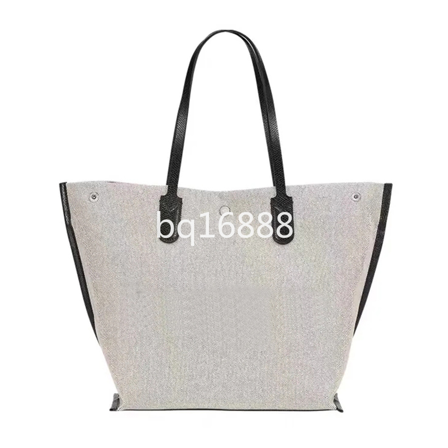 Large Bucket Bags for Women Luxury Handbags Designer Women Canvas Underarm Lunch Shoulder Bag 668-2