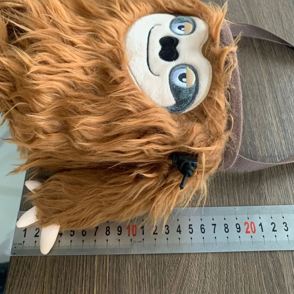 Cute Sloth/Shark Magnesium Powder Bag Stuffed Animal Flannel Rock Climbing Bag Climbing Gear Chalk Bag Outdoor Sports 260529