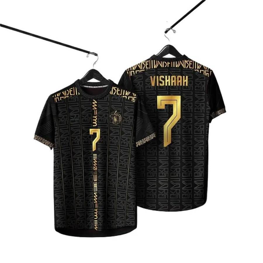 Brand new, 9.9 Hot Futsal Jerseys for Sale, Retro Collar Design, 3D Printing, Soccer Team Uniforms, Outdoor Sports Jerseys, Breathable and Comfortable