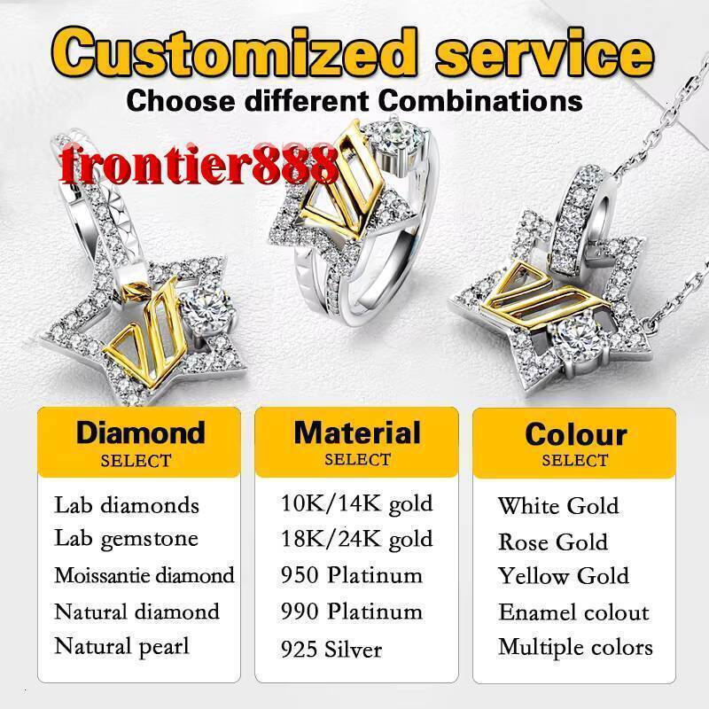 Pink, yellow, blue and purple 5carat Yellow Moissanite Ring 925 Sterling Silver 18k Gold Plated Diamond Ring Wedding Engagement Rings for Bride Gift