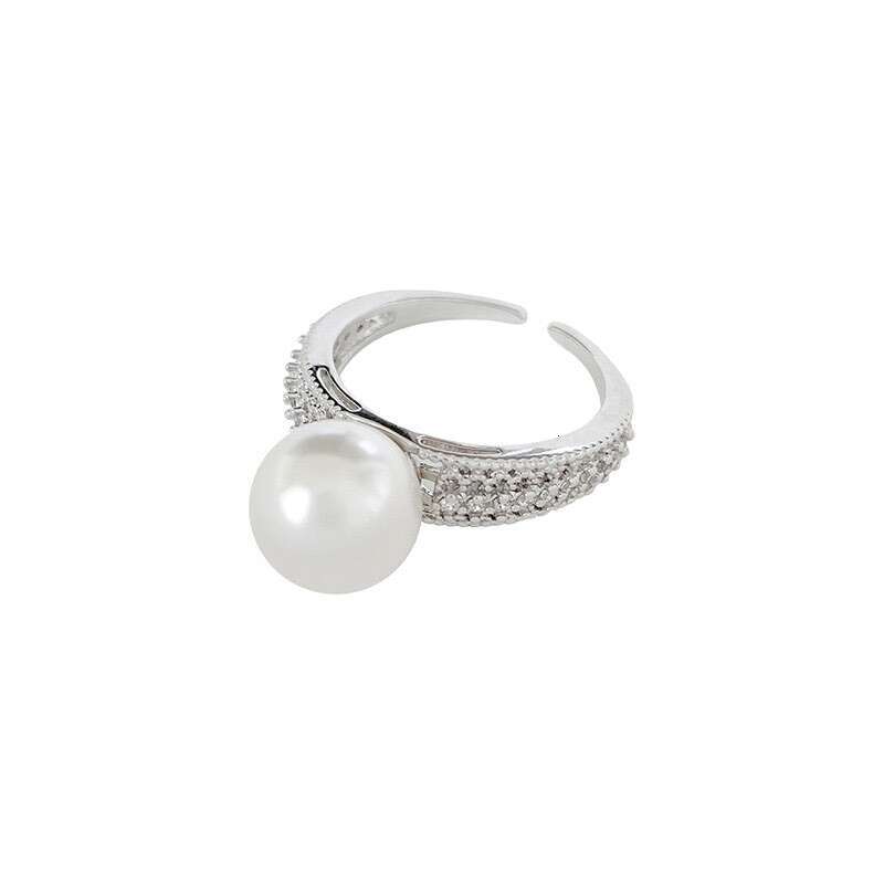 Designer Jewelry Luxury Jewelry S-Brand Tahitian Black Pearl Women, Unique Niche, Adjustable Open Ring For The Index Finger, Light Luxury And Elegant  - view 6