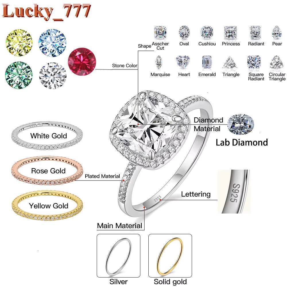 IGI Certified Lab Grown Diamond Side Stone Ring Women Custom Oval Vvs Lab Created Diamond Solitaire Engagement Ring Jewelry