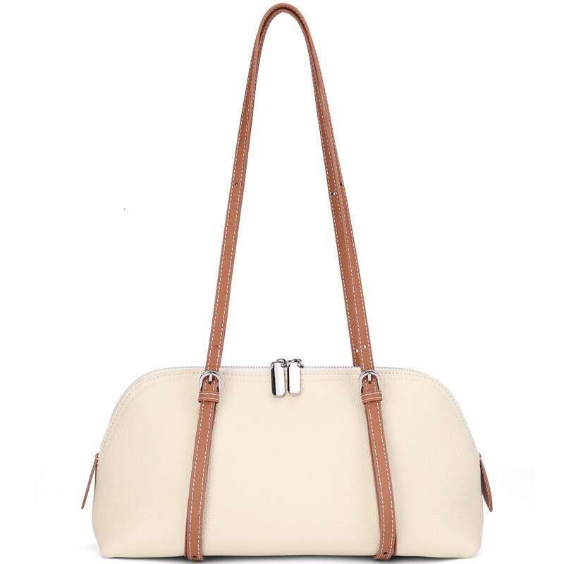 Genuine leather women handbag simple versatile style new fashion commuter tote crossbody underarm shoulder bag SENYY