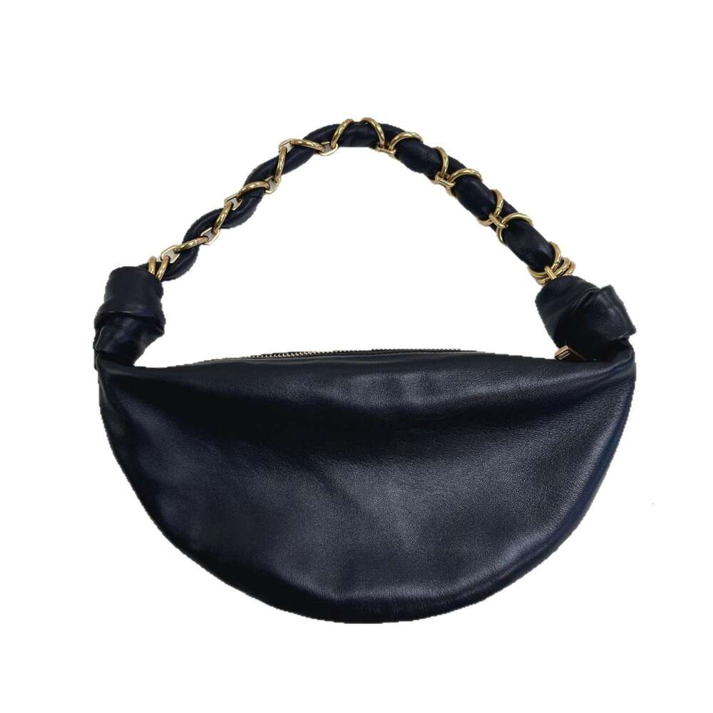 New Model High End First Layer Sheepskin Chain Hobo Bag Fashionable Versatile Shoulder Handbag And Underarm For Women SENYY