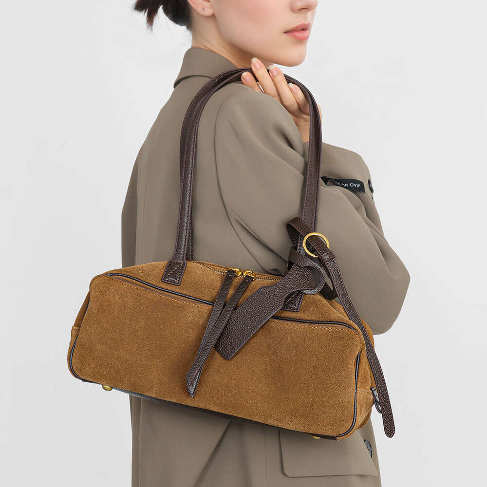 New genuine leather women tote bag summer style cowhide handbag large capacity commuting shoulder bag SENYY