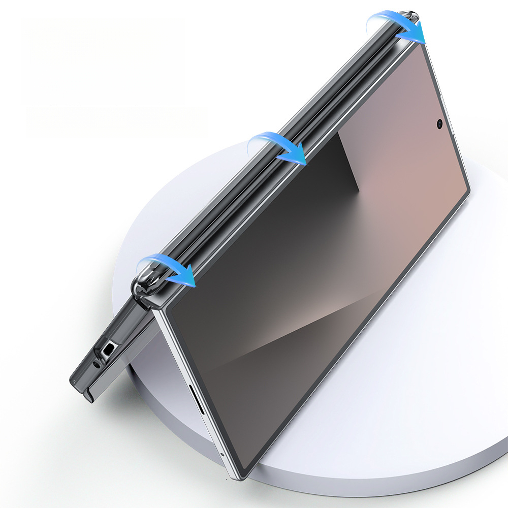 Suitable for the new Samsung ZFold6 phone case with magnetic central axis dual hinges, full coverage ZFold 30% off foldable screen protective cover