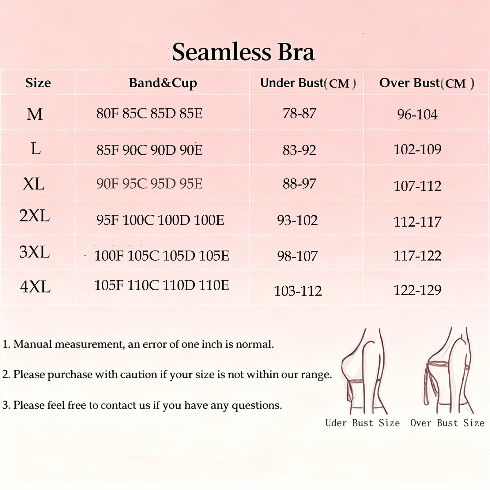 Womens Seamless Jelly Soft Support Bra Leopard Print Wire-Free Full Cup Thin Plus Size Bra Breathable Push Up Bra Large Bust 260629 - view 6