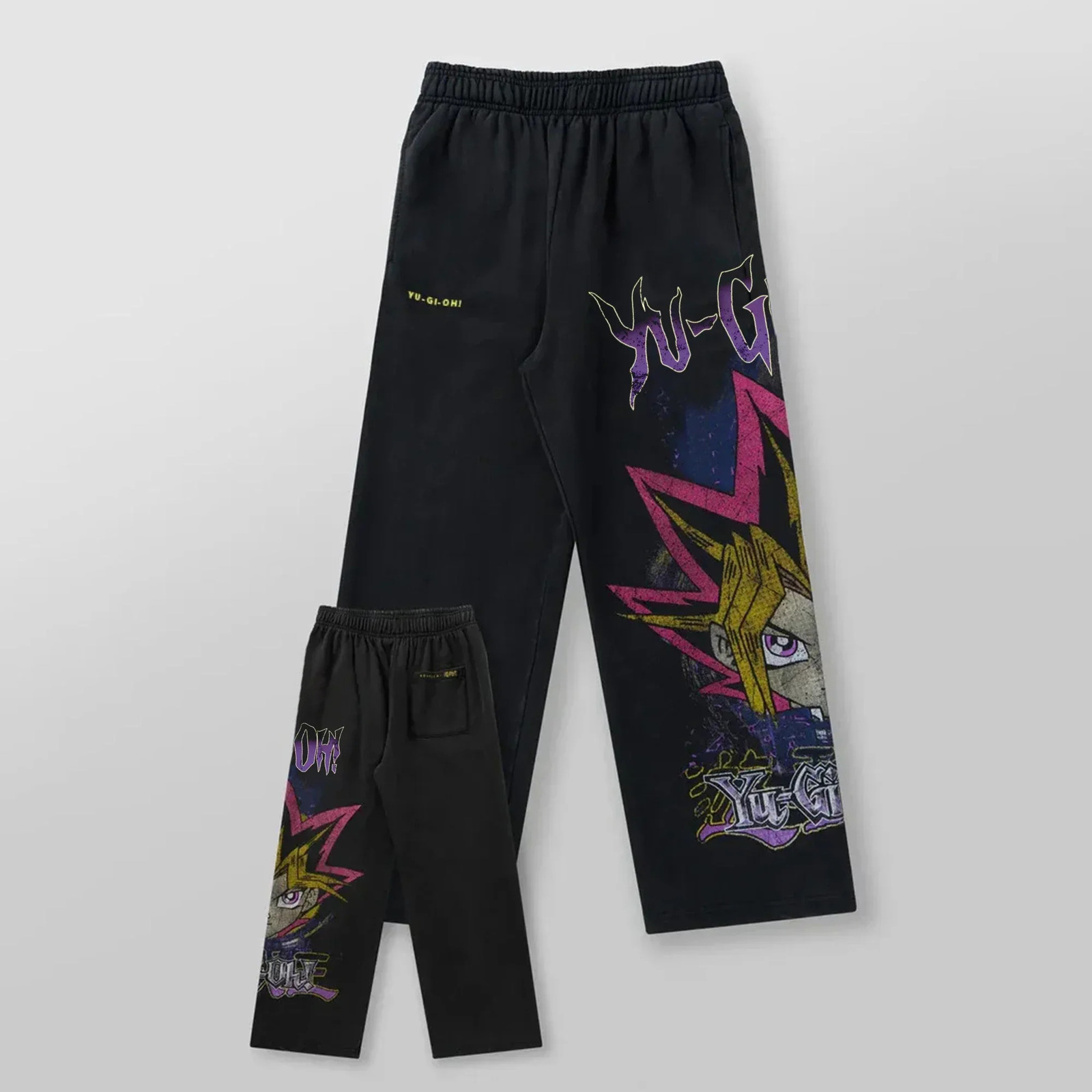 Vintage Anime Yugioh Y2k Pants Baggy Sweatpants Men Elastic Waist Sport Streetwear Joggings Casual Pants women Clothing 260630 - view 3