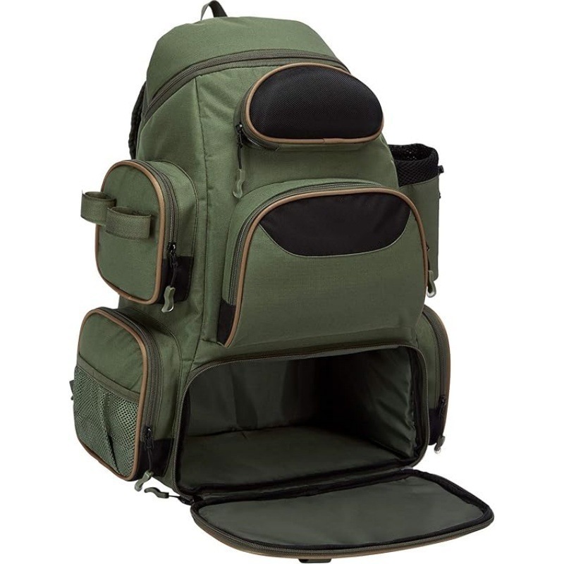 Fishing Gear Storage Backpack Waterproof High Performance Large Capacity Tactical Bag for Camping Hiking Travel 251030