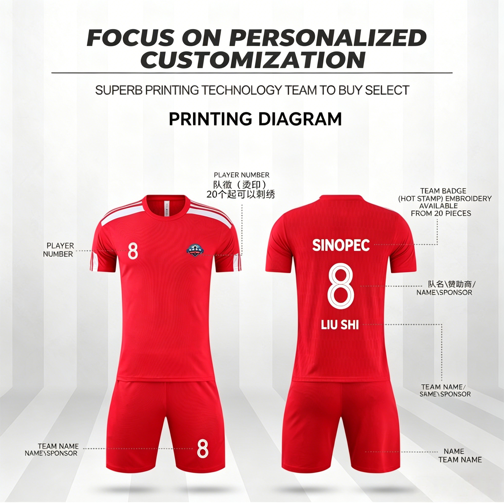 Soccer Fans' Choice: Genuine England 2026 World Cup Jerseys