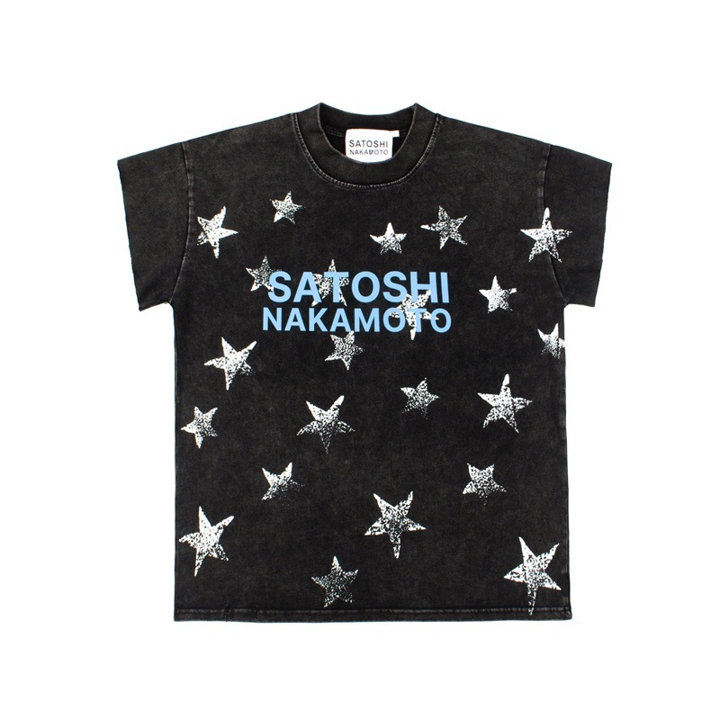 Men's T Shirts Fashion Trendy T-shirt Printed Men And Women Couple Short-sleeved American Ins Loose Top Trend