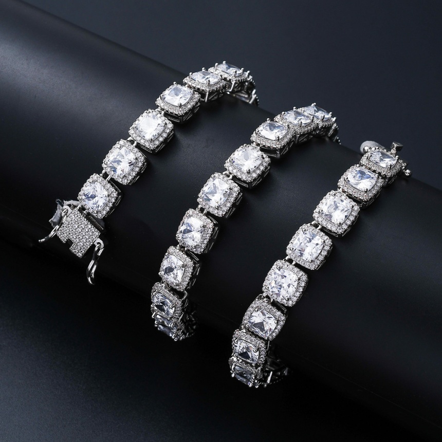 silver necklace chain necklaces jewelry moissanite jewlery designer for women men nature charms jewelery love gift chain tennis thanksgiving day christmas