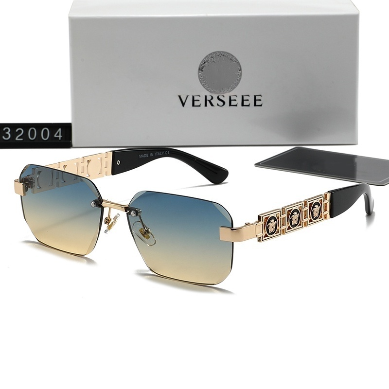 Designer sunglasses for women men Luxur Frameless Medusa glasses Various colors Classic Frameless Frame Eyewear Outdoor Goggles UV400 Protection