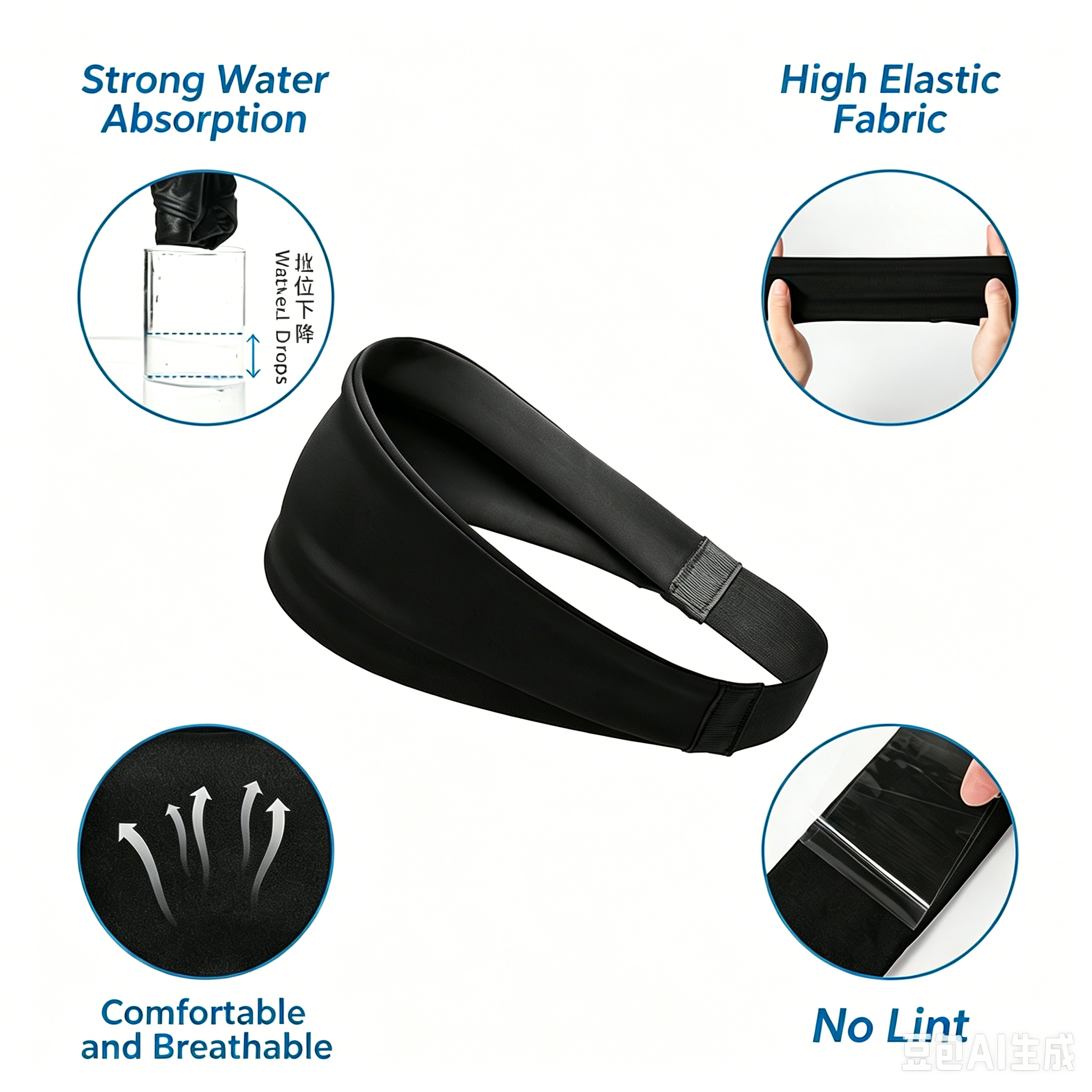 world cup 2026 jersey Wholesale of plain-colored sports headbands