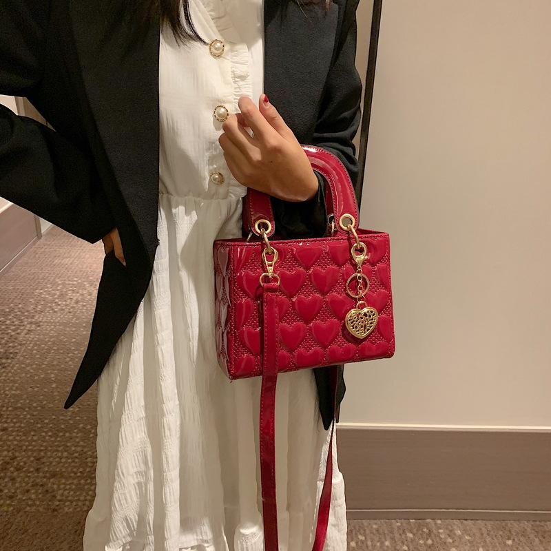 Handbag 2024 New Brand High Quality Hot Fashion Crossbody Shoulder Handle Bags Square Classic Women Bag Quiltedc250403
