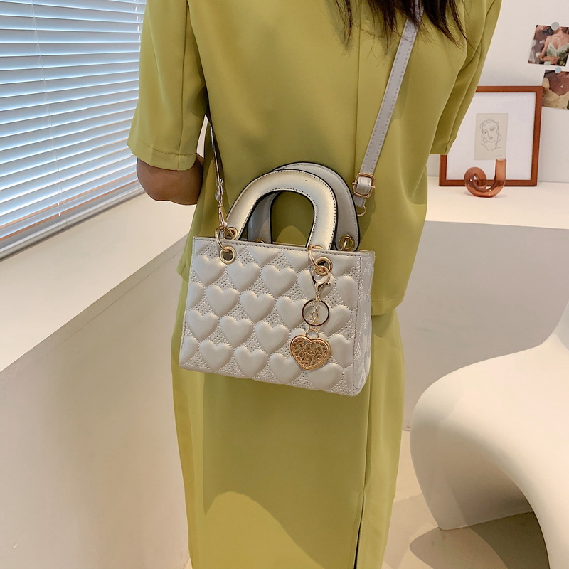 Handbag 2024 New Brand High Quality Hot Fashion Crossbody Shoulder Handle Bags Square Classic Women Bag Quiltedc250403