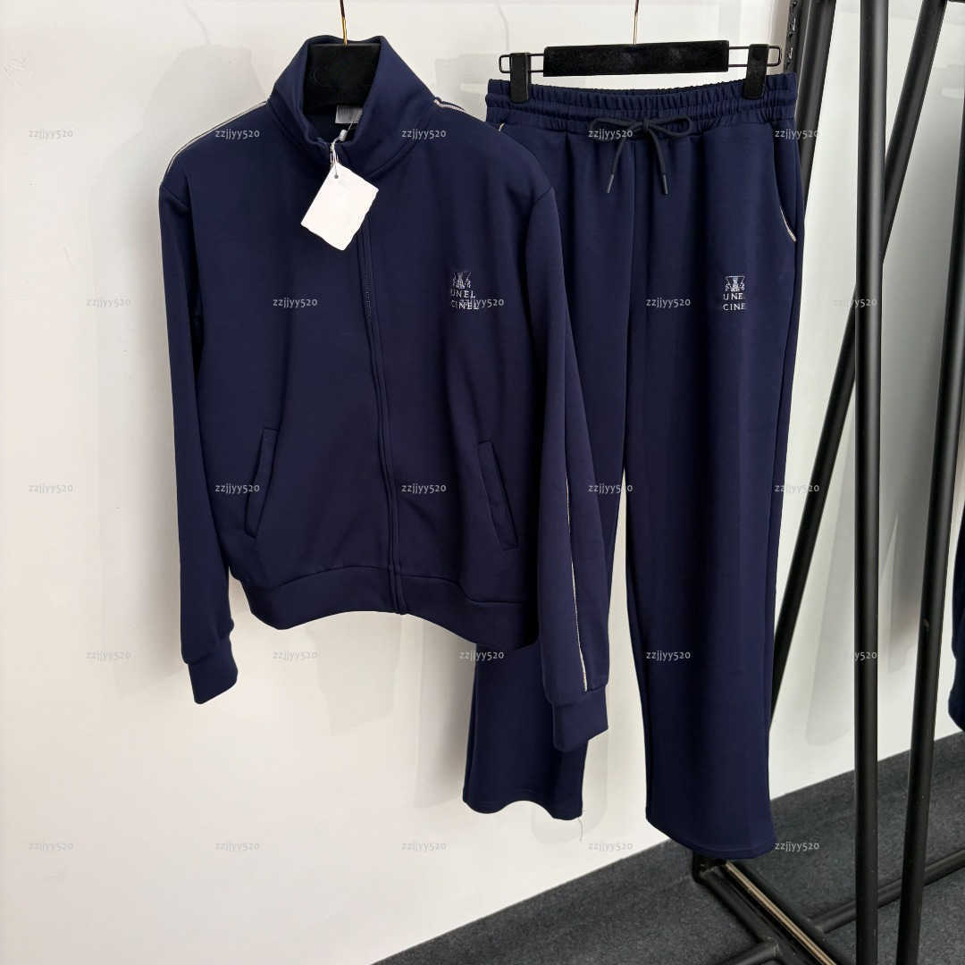 Brand Summer lady trousers women designer clothes ladies clothes designer tracksuit ladies' pant suits embroidered jacket two-piece set A770X16N031
