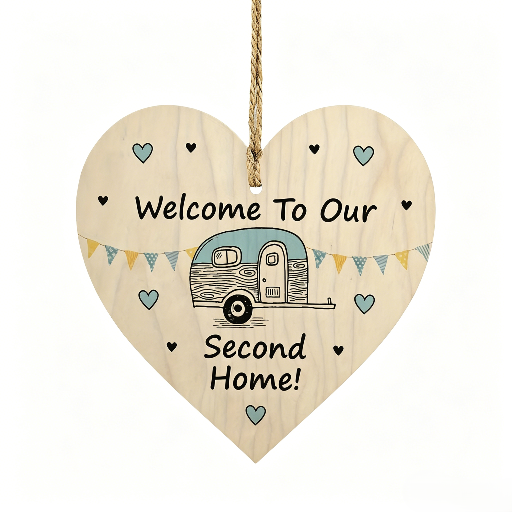 Handmade Wooden Heart Shaped Hanging Gift Plaque Pendant Family Friendship Love Sign Wine Tags Christmas Tree Small Hanging hearts Decor W0