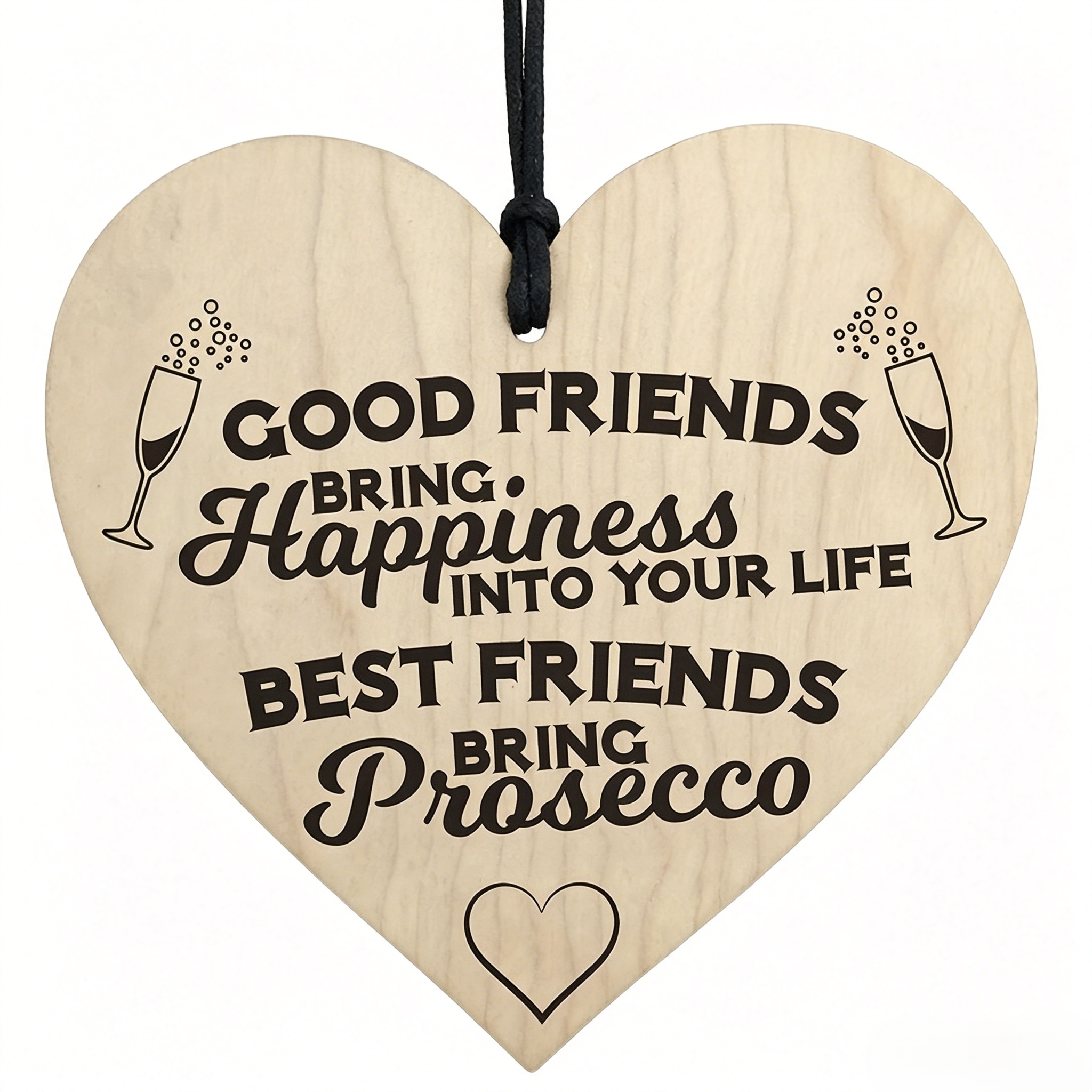 Handmade Wooden Heart Shaped Hanging Gift Plaque Pendant Family Friendship Love Sign Wine Tags Christmas Tree Small Hanging hearts Decor W0