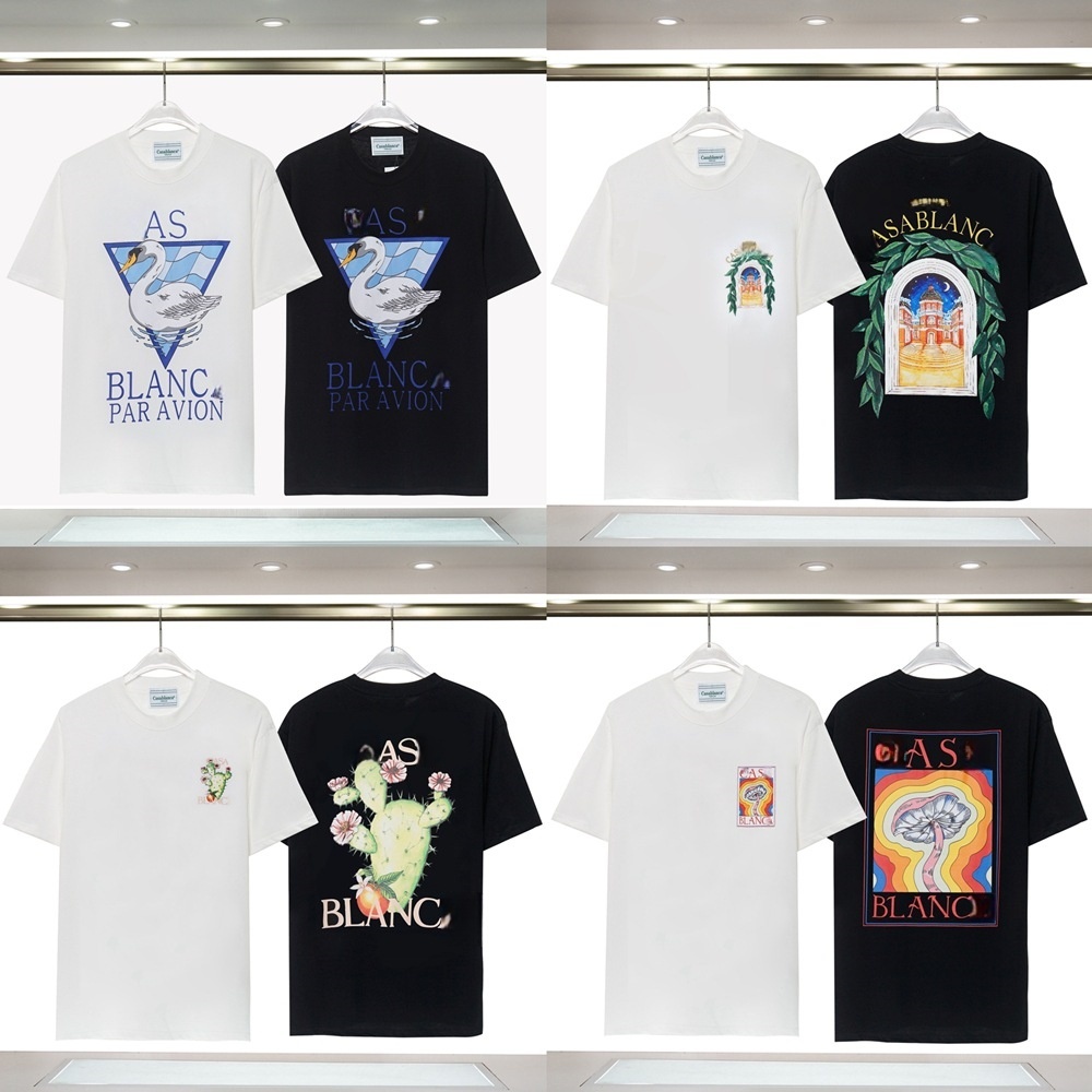t shirt shirts Casas shirt designer shirts 2026 trend summer Men women shirt luxury set clothes tee shirts short casual style new fashion cotton High quality