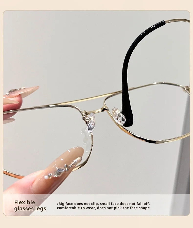 YIMARUILI Fashion Retro Mens Glasses Ultralight Alloy Big Size Optical Prescription Eyeglasses Frame 5588 260701 - view 5