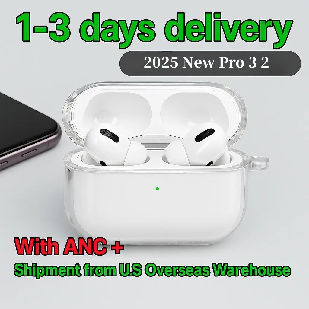 USA Stock for Pro 2 Air pro 3 3rd Earphones Solid Silicone Cute Protective Headphone Cover pods 4 Wireless Charging Box Shockproof 3nd 2nd