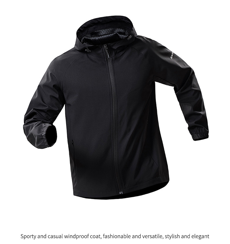 Icesperan Waterproof Hiking Jackets for Men and Women Sun Protection Windbreaker Camping Climbing Rain Coat Unisex Portable Clothes